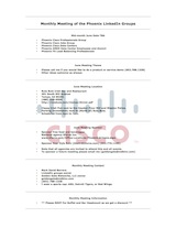 . MEETING NOTICE .